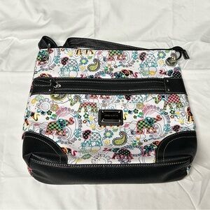 Stone Mountain Leather  Patterned Crossbody Bag